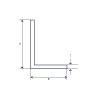 Aluminium L-Profil EN AW-6063